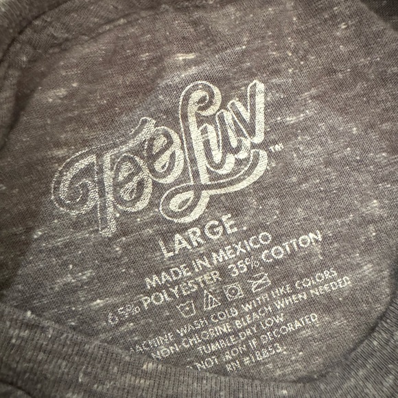 Mountain Dew distressed soft tri-blend t-shirt men’s Large grey green red - Picture 2 of 3